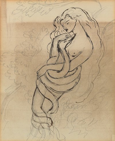 Lady Lilith, c. 1869 door Dante Gabriel Charles Rossetti