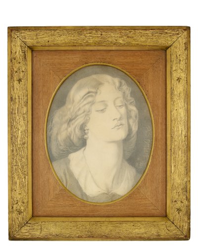 Louisa Ruth Herbert door Dante Gabriel Charles Rossetti