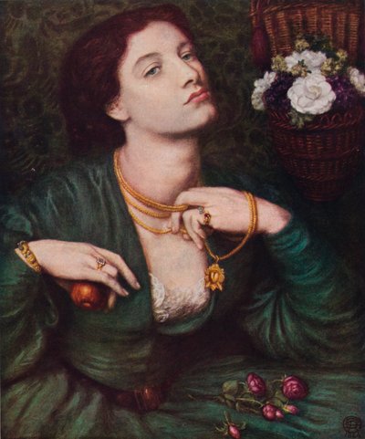 Monna Pomona, 1864 door Dante Gabriel Charles Rossetti