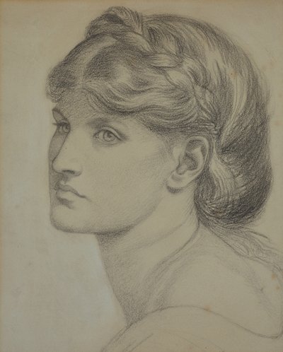 Portret van Alexa Wilding, een studie voor 