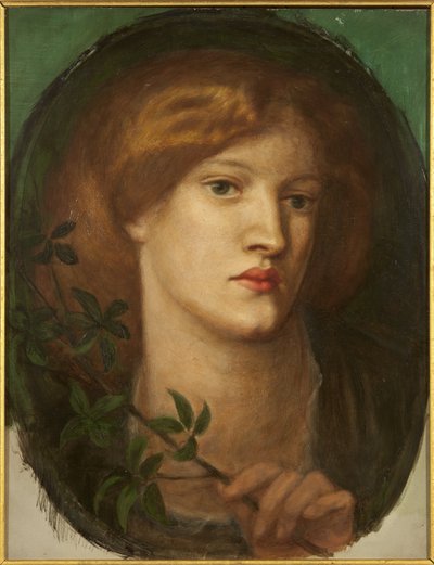 Portret van Louisa Ruth Herbert door Dante Gabriel Charles Rossetti