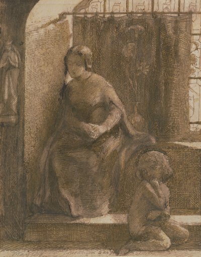 De zon mag schijnen, wij zijn koud, 1848 door Dante Gabriel Charles Rossetti