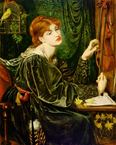Veronica Veronese door Dante Gabriel Charles Rossetti