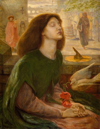 Beata Beatrix, 1877 door Dante Gabriel Rossetti