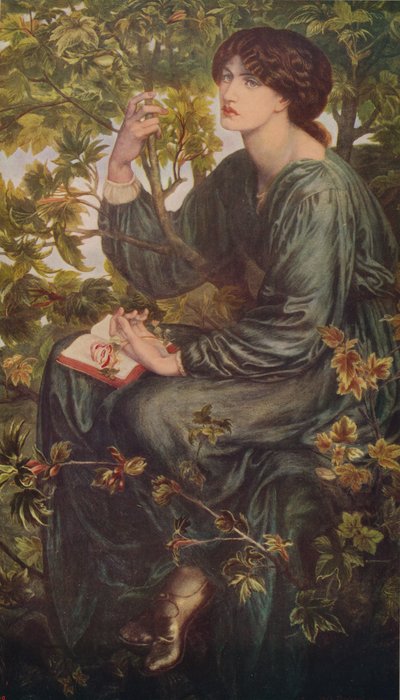 Dagdromen, 1880, ca. 1915 door Dante Gabriel Charles Rossetti