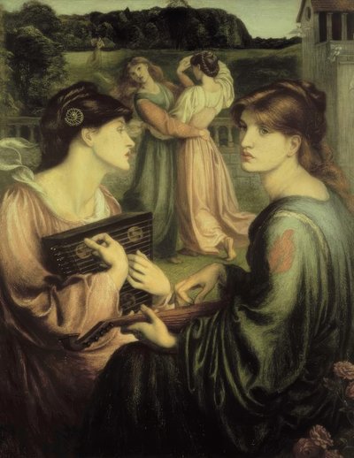 De Bower Weide door Dante Gabriel Charles Rossetti
