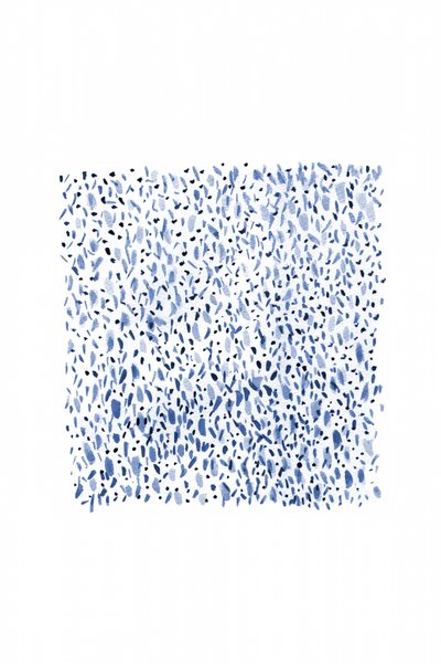 Indigo-spikkelpatroon door Danushka Abeygoda