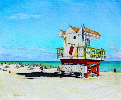 Zand tussen mijn tenen, 2018 door Darrell Windjack