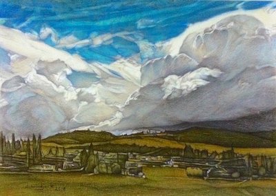 Onrustige Lucht door Darrell Windjack