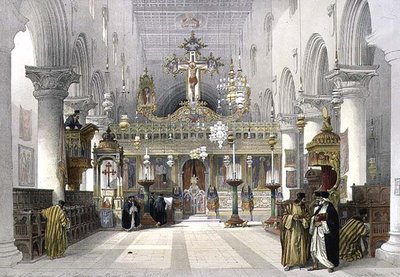 Kapel van het Klooster van St. Catharina op de Sinaïberg, 21 februari 1839, plaat 112 uit Volume III van 