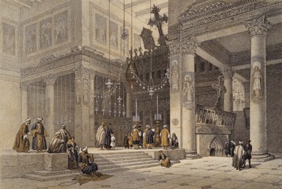 Kerk van St. Helena door David (after) Roberts