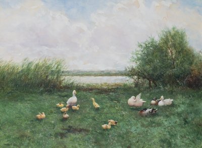 Eenden en eendjes door David Adolph Constant Artz