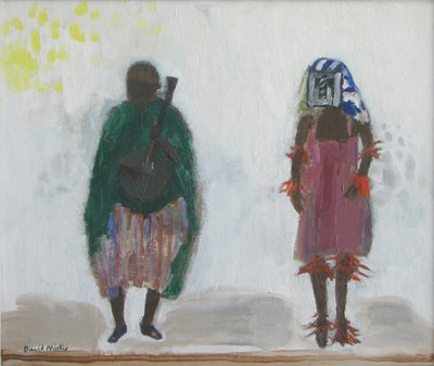 Muzikant en danser, Le Grand Ballet du Senegal door David Alan Redpath Michie