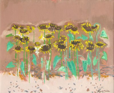 Zonnebloemen door David Alan Redpath Michie