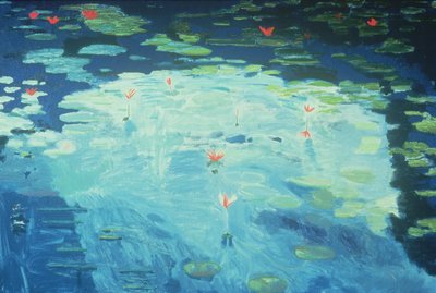 De waterlelievijver door David Alan Redpath Michie