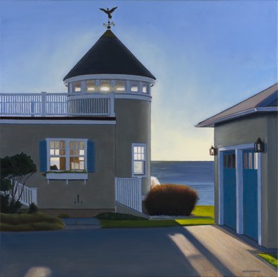 Seeing It Through, 2016 (olieverf op doek) door David Arsenault