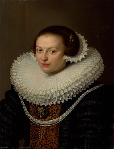 Johanna Visscher door David Bailly