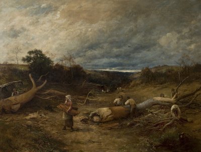 Harten van Eik, 1891 door David Bates