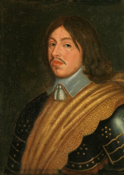 Portret van koning Karel X Gustaaf van Zweden door David Beck