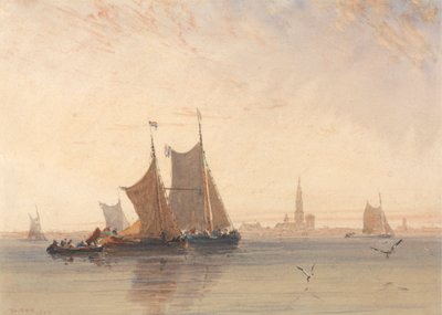 Antwerpen, Ochtend door David Cox