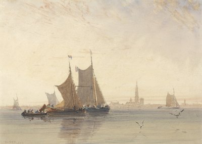 Antwerpen, ochtend door David Cox
