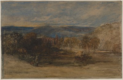 Bolton Abbey, c. late 1840s-1857 door David Cox