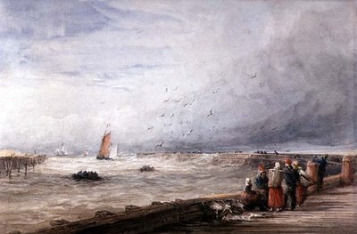 Calais Pier door David Cox