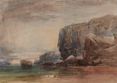 Kustscène (nr. 1 tijdelijk) door David Cox
