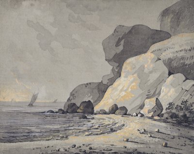 Kustlandschap door David Cox