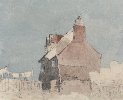 Huisje in Northfleet, Kent door David Cox