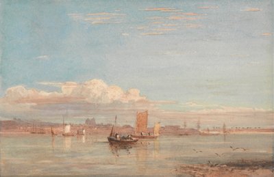 Greenwich Hospital vanaf Woolwich Reach door David Cox
