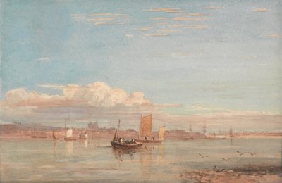 Greenwich Ziekenhuis van Woolwich Reach door David Cox