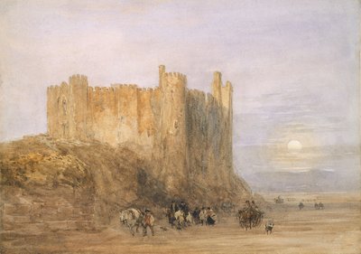 Laugharne Castle door David Cox
