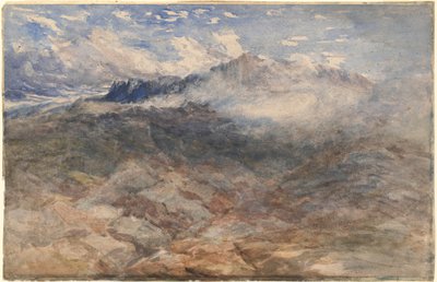 Bergtoppen, Cader Idris door David Cox