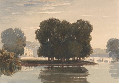 Brug van Richmond door David Cox