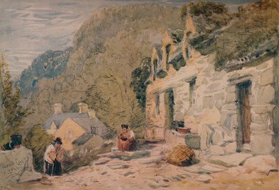 Black Jacks Cottage, Bettws-y-Coed door David Cox the elder