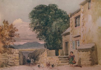 Black Jacks Cottage, Bettws-y-Coed, ca. 1846 door David Cox the elder