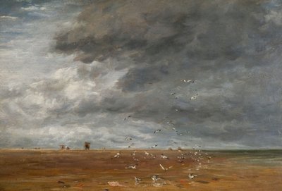 Op het zand, 1851 door David Cox the elder