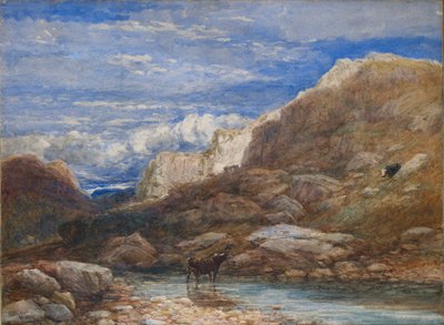 De Uitdaging door David Cox the elder