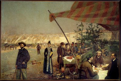 In Bregaillon in Marseille in 1890 door David Dellepiane