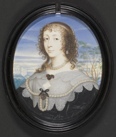 Koningin Henrietta Maria door David Des Granges