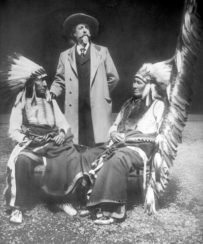 William F. Cody met Red Cloud en American Horse door David Frances Barry
