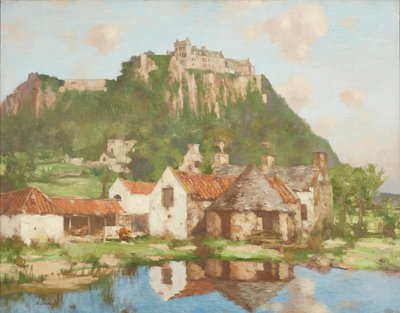 Onder de wallen van Stirling Castle door David Gauld