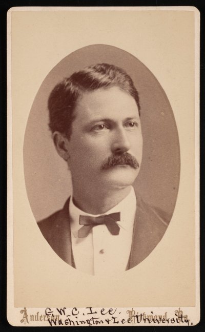 Portret van George Washington Custis Lee 1832-1913, 1876 door David H. Anderson