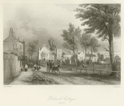 Dulwich College, 1846 door David Hall McKewan