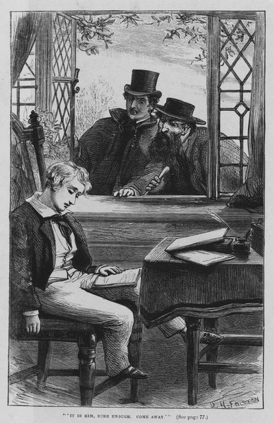 Illustratie voor Oliver Twist door Charles Dickens door David Henry Friston