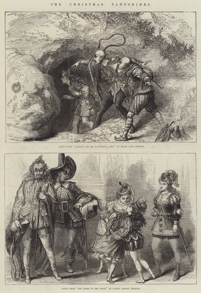 De kerstpantomimes door David Henry Friston