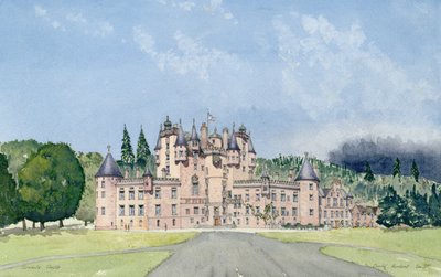 Kasteel Glamis, Tayside door David Herbert