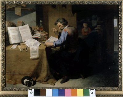 De Alchemist door David III Ryckaert