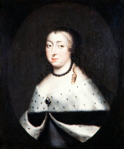 Hedvig Eleonora, Koningin-Weduwe van Zweden door David Klöcker Ehrenstrahl